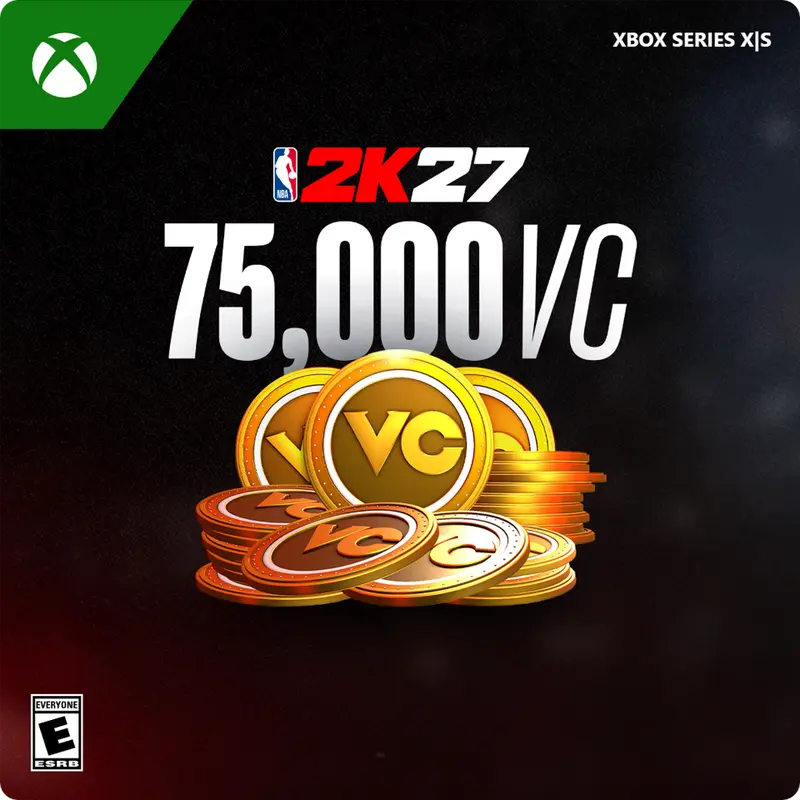 NBA 2K27 75,000 Virtual Currency Pack Gaming Products for Xbox Series X-S [Digital Code]