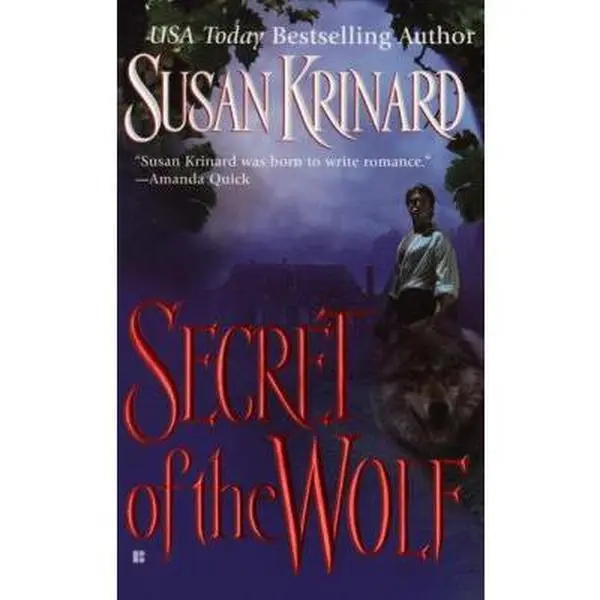 Used Softcover Historical Fiction Literature Novel - Secret of the Wolf (Historical Werewolf Bookseries, Book 3) by Susan Krinard - English