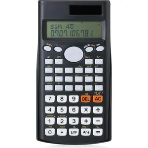 Scientific Calculator - Solar , 2 Line Display, Fraction & Statistics Calculations for School, College & High School Use