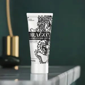 Dragon Balm Super Strength Lotion 3.4oz – Muscle & Joint Recovery Formula Moisturizing & Soothing Comfort Cream Daily Discomfort Moisturizer Hydrating Body Blend Menthol