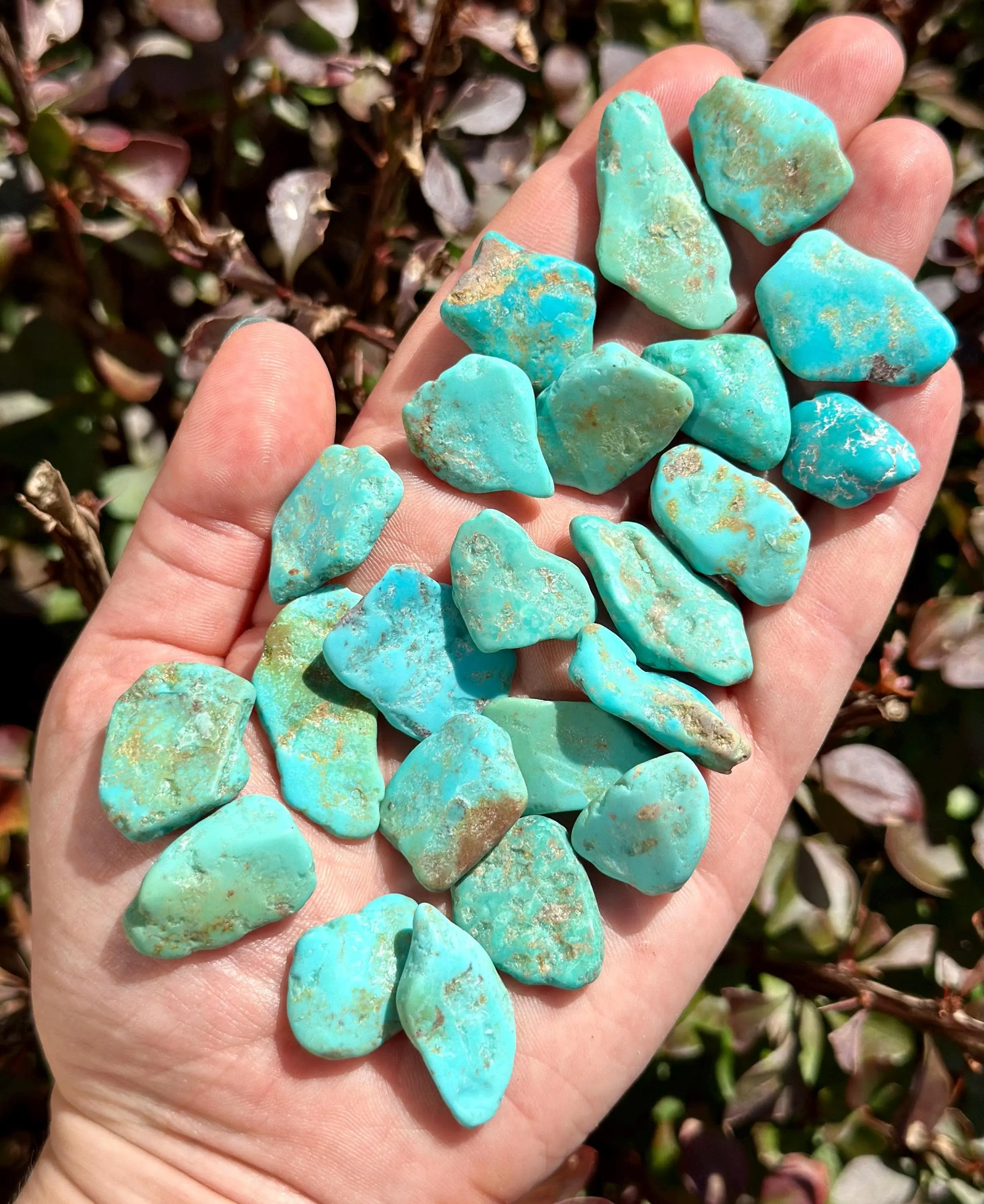 Raw Turquoise Stone (Tyrone, New Mexico) Raw Turquoise Stone (Tyrone, New Mexico)