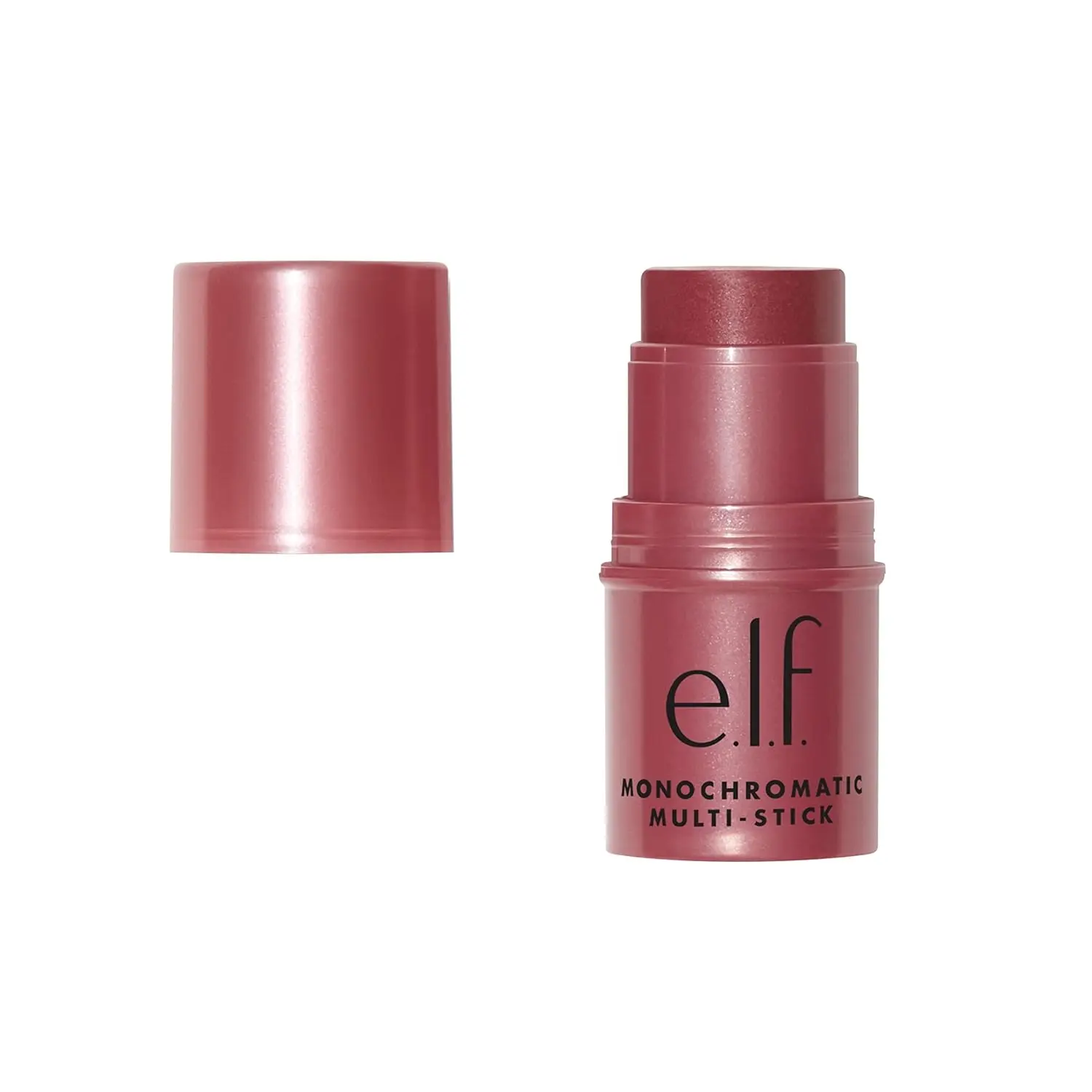 HOT 2026 !!!  e.l.f. Monochromatic Multi Stick, Travel-Sized Luxuriously Creamy & Blendable Color For Eyes, Lips & Cheeks, Vegan & Cruelty-Free, Luminous Berry, 0.17 Oz