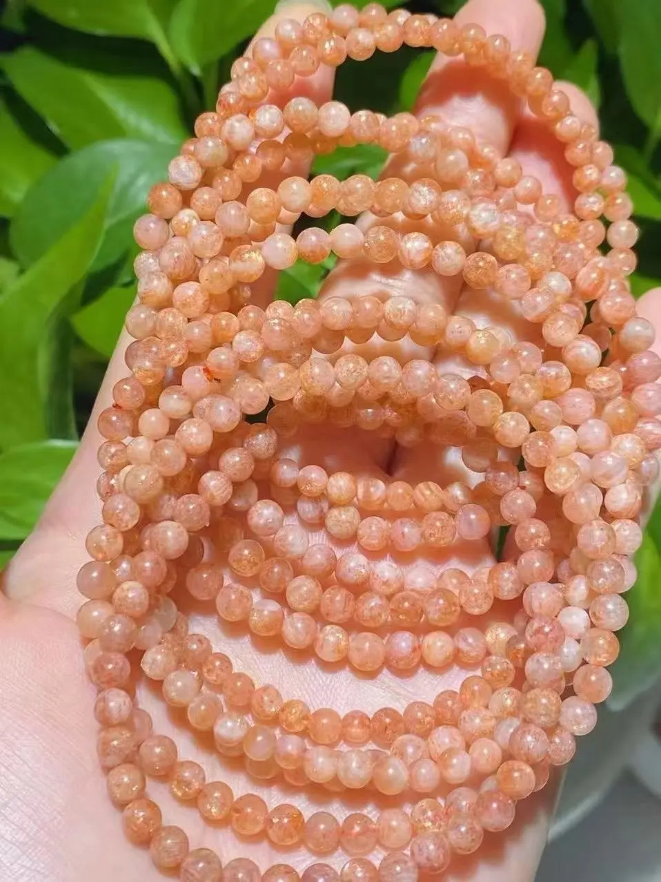 Shine(16726)gc.Golden sunstone bracelet