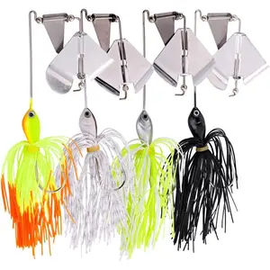Fishing Lures Buzzbait Spinnerbait Jigs Lure for Bass Pike Fishing