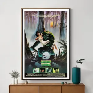 Swamp Thing Movie Poster, Unique Cinema Art, Fine Art Print, Perfect Gift for Film Enthusiasts, Home Decor