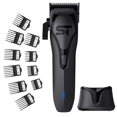 DARKSTAR 72 Professional Barber Hair Clipper Set - Lightweight, Smooth, 12,000 RPM Vector Motor, 180 Min Runtime, USB Rechargeable Clipper, Barber Equipment