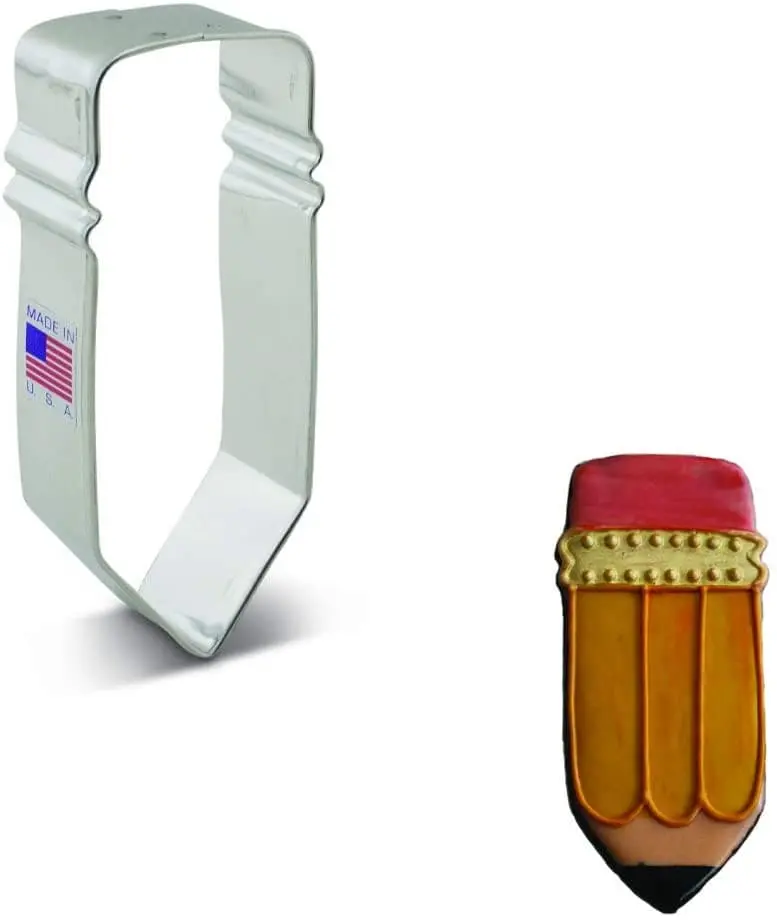 Pencil Cookie Cutter 4" Pencil Cookie Cutter 4"