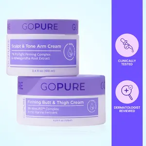 GOPURE Firm & Tone Bundle - Arm Cream + Butt & Thigh Cream