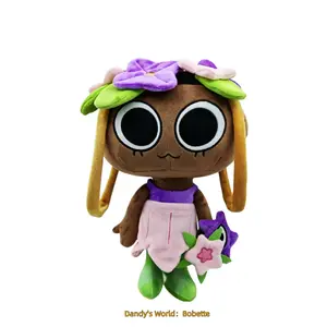 2026   Dandy's World Bassie Plush - Soft & Huggable Flower Girl Stuffed Toy, Perfect Collectible & Gift for Fans，plushies