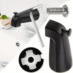 Slip On Diverter Tub Spout Compatible with Kohler GP85556, Bathroom Shower Bathtub Faucet Spout Replacement Fits 1/2'' Copper Water Tube, 5/32'' Hex Wrench Included