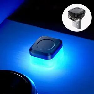 New USB Car Interior Ambient Atmosphere Light LED Signal Lights Auto Reading Lamp Decorations Night Lights Interior Accessories Car Ambient Lighting