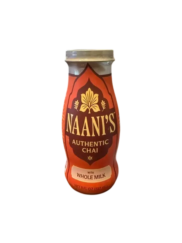 Naani's Authentic Chai - Whole Milk Ready-to-Drink Chai Latte