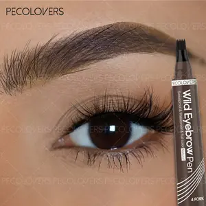 1PC Dual-Purpose Tool for Filling in Hairlines And Eyebrows Features Ultra-Fine Fiber Bristles with a Bionic Design, Making It Waterproof And Sweat-Resistant Without Smudging. It Effortlessly Creates Distinct Eyebrow Thickener
