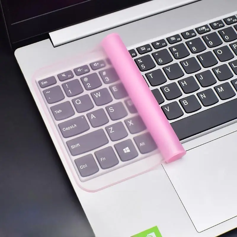 Ultra Durable Laptop Keyboard Cover, Premium Silicone Waterproof Dustproof Protector, Splash Resistant Scratch Proof Keycap Skin