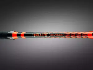 Orange Hellcat Revenge Rod Series | 7'6" Casting and Spinning Fishing Rod | By Catch The Fever - The World's Leading Fishing Rods for Freshwater, Saltwater & for Trophy Fish Size - Industry First Rubber-Silicone Grips for Unmatched Performance & Quality