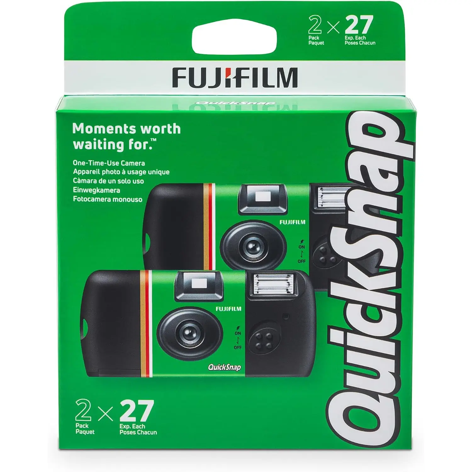 Fujifilm QuickSnap Flash 400 Disposable Camera -2 Sets