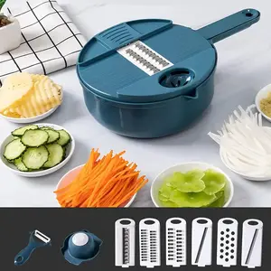 Blade Slicer for Efficient Home Kitchen Meal Prep - Utensils Plastic Stainless Steel Chopping
