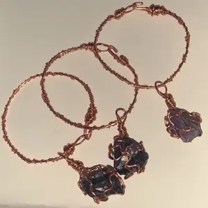 Amethyst Crystal Bracelet