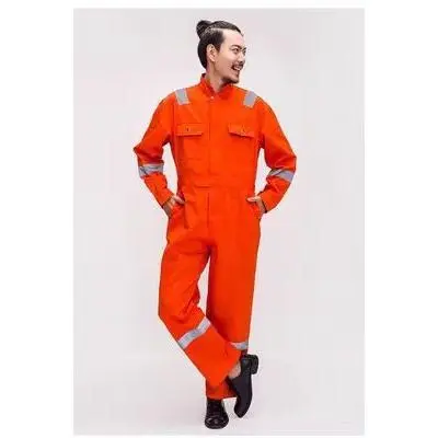 Back waist pleat connected orange