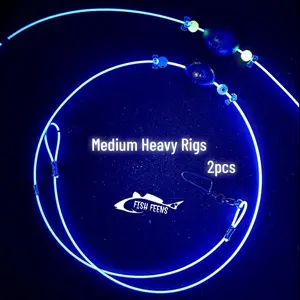 2Pack Fish Feen Glow Rigs