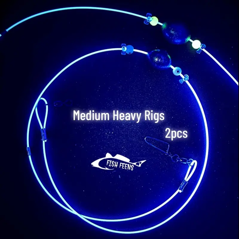 2Pack Fish Feen Glow Rigs