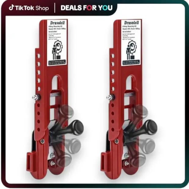 RDS SCM Siding Installation Tools Compatible with 5/16- Inch Fiber Cement Siding, Siding Mounting Kit with Adjustable Reveals, Lap Siding Gauge Made o