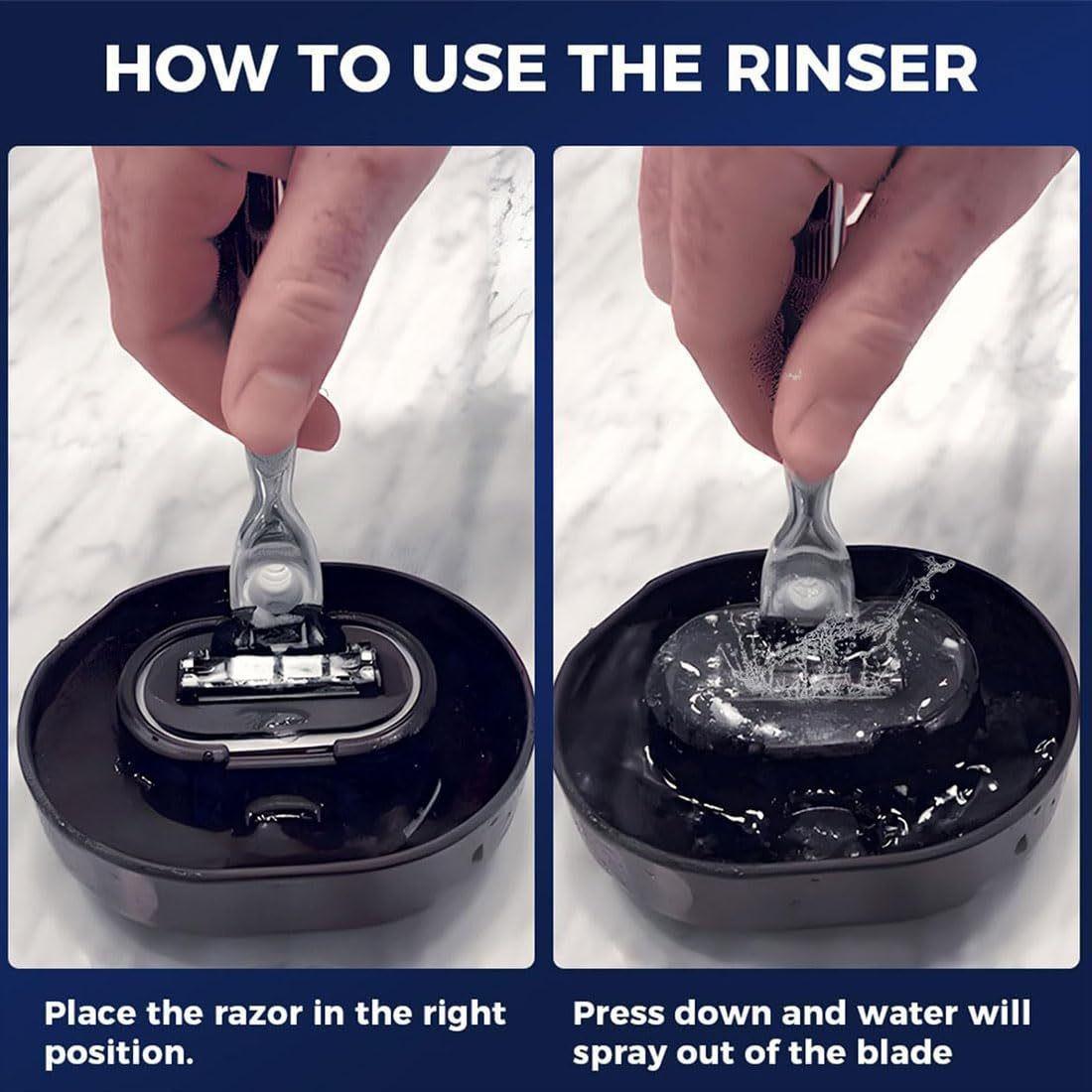 Shaver Cleaner—Cleans razor blades in seconds