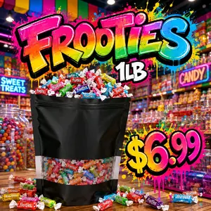 Assorted Frooties 1 lb. - Mix of Colorful Frooties Candy in Assorted Flavors for Sweet Treats