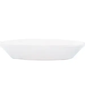 Vietri Lastra White Small Oval Baker ~ Handcrafted Italian Stoneware