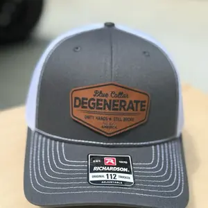 Blue collar degenerate, patch hat, dirty hands, still broke