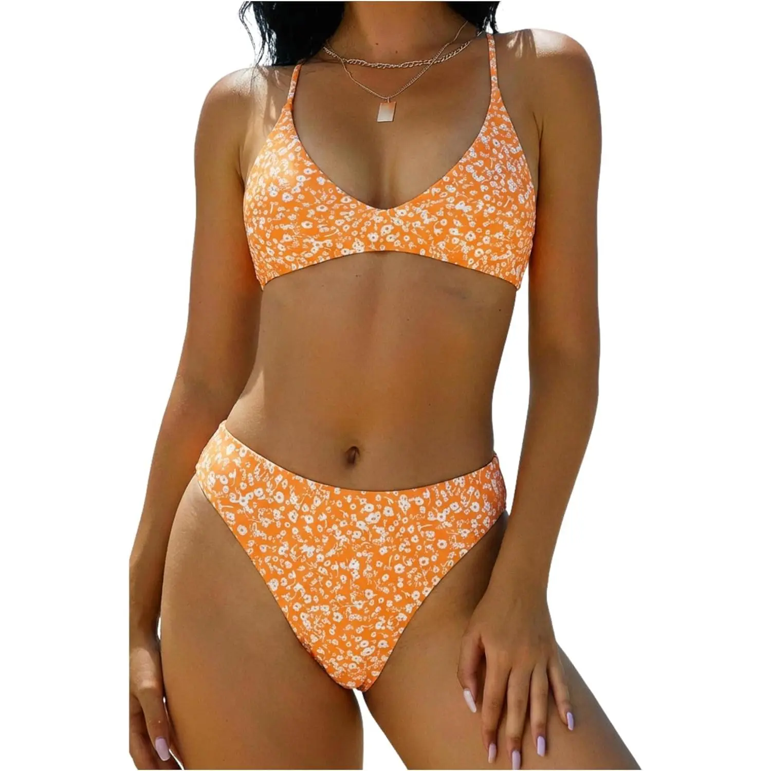 1-floral Orange&yellow