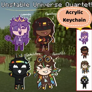 Unstable Universe Quartet Acrylic Keychains