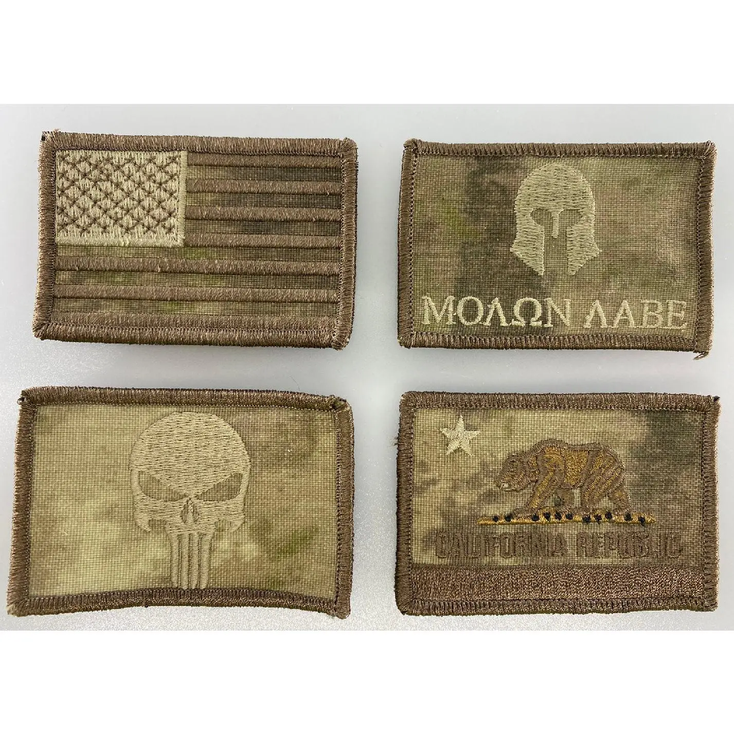 ATACS-AU Camouflage Tactical Patch Collection