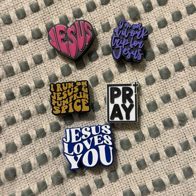 Religious 3D printed Straw Toppers