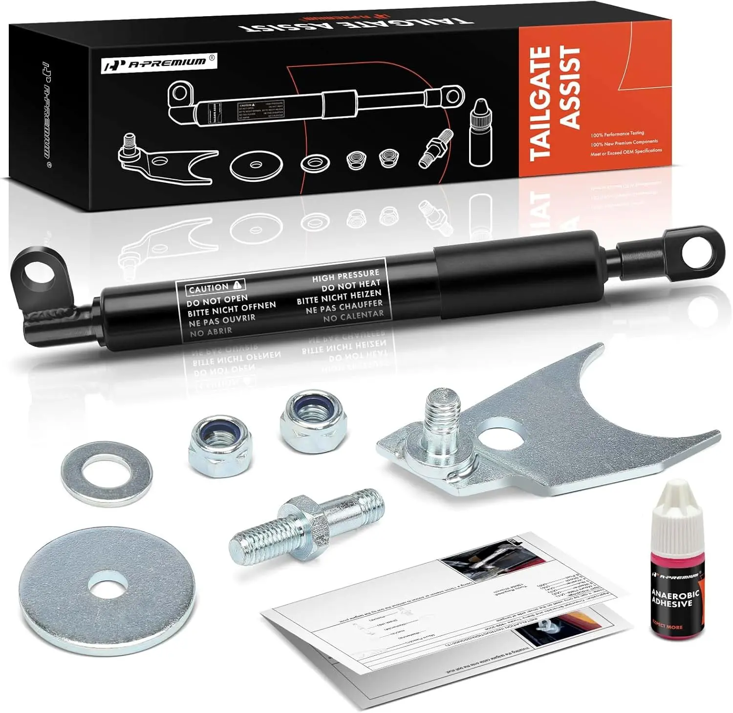 Tilgte ssist Shock Truck Til Gte Lift ssist | Comptible with Chevrolet Chevy Silverdo 1500 2500 3500 & GMC Sierr 1500 2500 3500 1999-2006 Models & 2007 Clssic Models