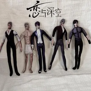 Game Love And Deepspace Zayne Rafayel Sylus Caleb Cosplay Doll Abstract Joint Mobility Plush Stuffed Dolls Ornament Accessories