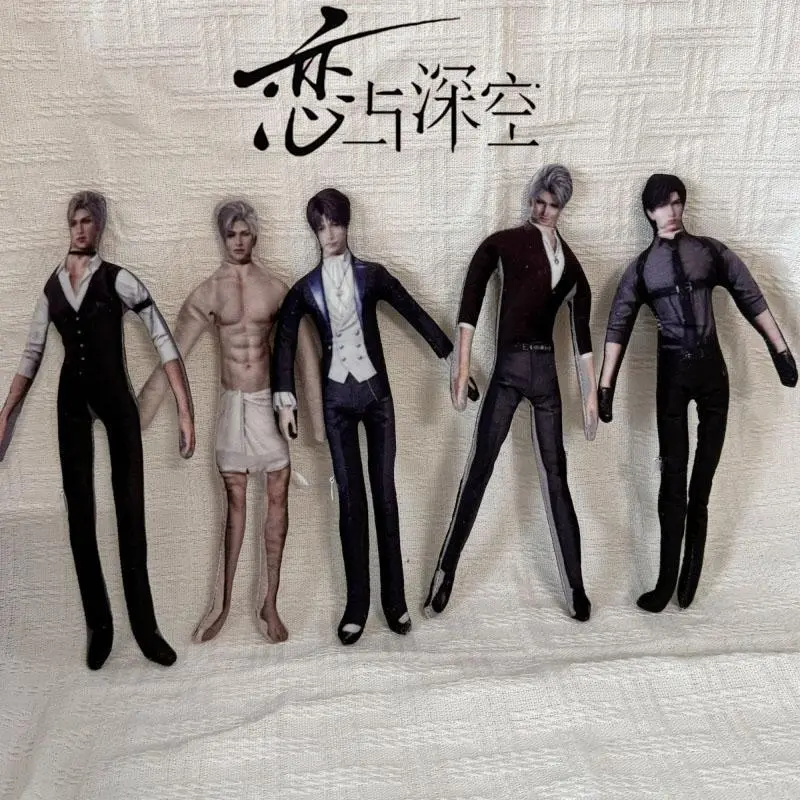 Game Love And Deepspace Zayne Rafayel Sylus Caleb Cosplay Doll Abstract Joint Mobility Plush Stuffed Dolls Ornament Accessories