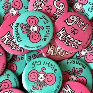 Silly Pride Buttons