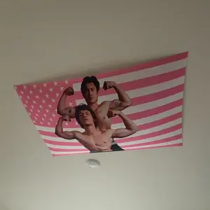 Vintage Heated Rivalry Tapestry, Retro Game Day Flag, Sports Aesthetic Wall Decor, Classic Competition Banner, Bedroom Dorm Decor for Fans, Hudson Williams Connor Storrie Chemistry Flag