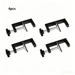 4pcs C-type clip iron clamps, strong F-clips, woodworking fixing fixtures, clamping devices, G-type woodworking F-clamp accessories and tools