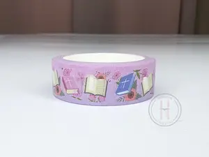 Pink Floral Bibles Washi Tape: Christian Planner Scrapbook Tape (15mmx10m)