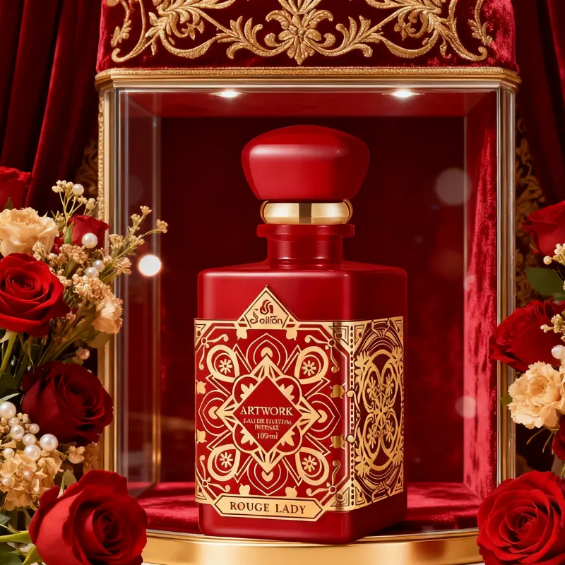 Rouge Lady Eau De Parfum for Women, Intense Luxury Perfume with Aromatic Floral and Fruity Scent Notes, Intense Luxury Fragrance, Fragrance Intense