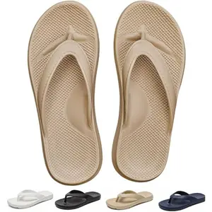 SANPON Unisex Flip Flops - Arch Support, Cushioned Shock-Absorbing Orthotic Sole, Lightweight Soft Summer Shoe, Women's Sandals, Walking Shoes (Polka Dot)