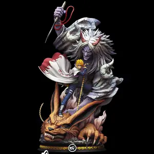 Naruto Minato Namikaze Figurine, High Detail Anime Collectible, Perfect Gift for Fans, Limited Edition Model, Ideal Desktop Decor