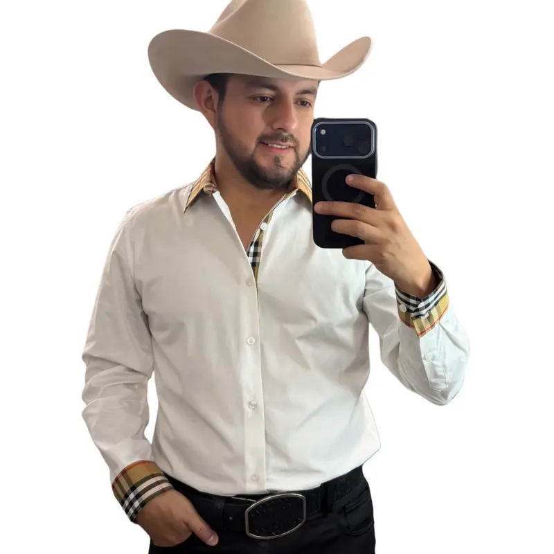 COLLAR ELEGANT LONG SLEEVE (FITTED)