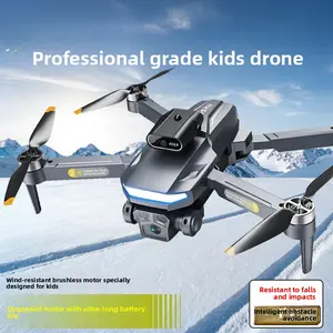 2025 Kids Explorer Pro HD Drone - 19x15cm Smart Quadcopter with Auto-Hover & Gesture Control| Child-Safe RC Aircraft with Live