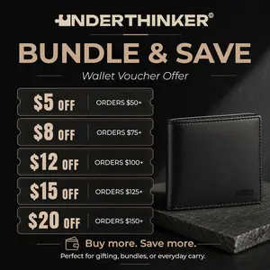 Thank You Gift For Ordering Wallet Of UNDER THINKER, Coupon Come With UNDER THINKER 2