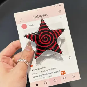 Cartoon Star Phone Grip, Adorable Star Shape, Phone Accessory
