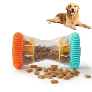 Interactive Dog Puzzle Toy, Treat Dispensing Slow Feeder Dog Enrichment Toy, Mental Stimulation IQ Training Dog Chew Toy to Keep Dogs Busy