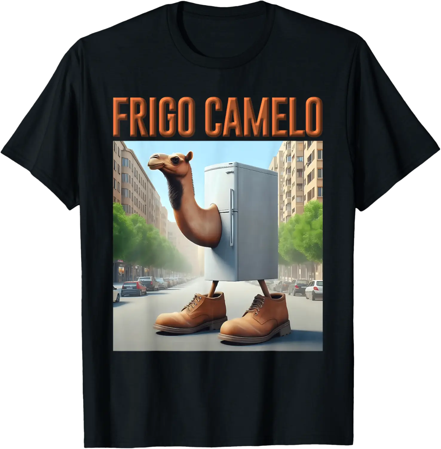 Frigo Camelo Camel AI Monster Italian Brainrot Kids Boys T-Shirt - Latellestcha Shop 91B0F79SR4GR